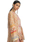 Long Kurta Set with Asymmetric Drape