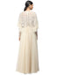 Constellation Embroidered Cape- Ivory