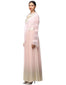 Stardust Foil Print Anarkali Set- Blush