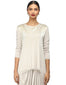Draped Top- Ivory
