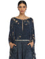 Kaftan Style Jumpsuit- Blue