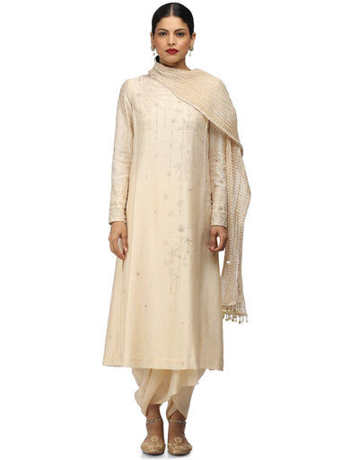 Long Kurta & Dhoti Pants Set