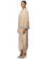 Printed Dhoti Pants- Antique Beige