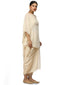 Silk Dhoti Pants- Antique beige