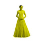 Anarkali Set with Star Embroidered Dupatta- Ivory